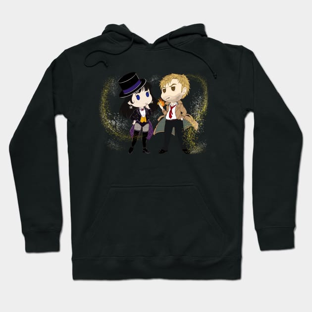 DC's Powerful Magic Duo Hoodie by StitchingDreams980